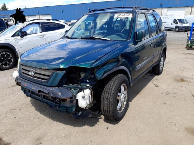 Photo 2 from auction – 1999 HONDA CR-V EX with VIN JHLRD1862XC080505