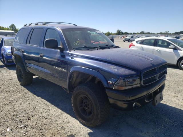 DODGE DURANGO 1999 with VIN 1B4HS28Z9XF653121 - Photo from auction