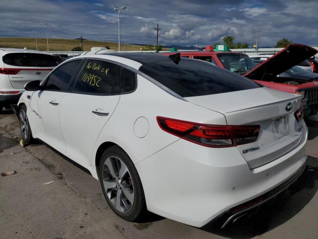 Photo 3 from auction – 2016 KIA OPTIMA SX with VIN 5XXGW4L29GG020807