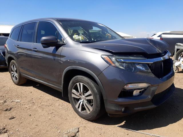HONDA PILOT EXLN 2016 with VIN 5FNYF5H77GB022671 - Photo from auction