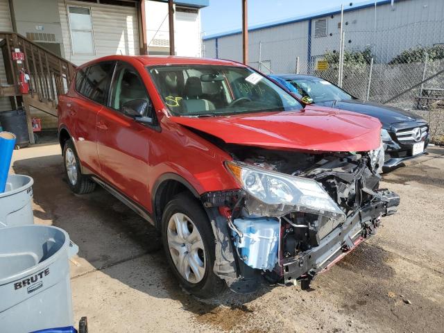 TOYOTA RAV4 LE 2015 with VIN JTMBFREV0FD173308 - Photo from auction