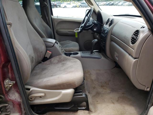 Photo 5 from auction – 2003 JEEP LIBERTY SP with VIN 1J4GL48K03W518463