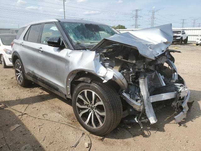 FORD EXPLORER S 2022 with VIN 1FMSK7KH3NGA00051 - Photo from auction