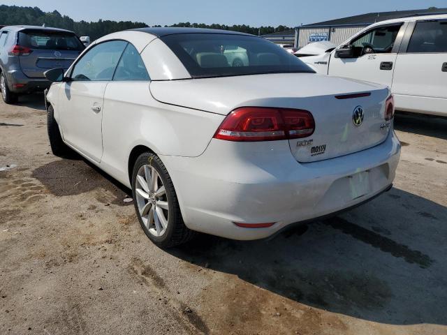 Photo 3 from auction – 2012 VOLKSWAGEN EOS KOMFOR with VIN WVWBW7AH0CV006408