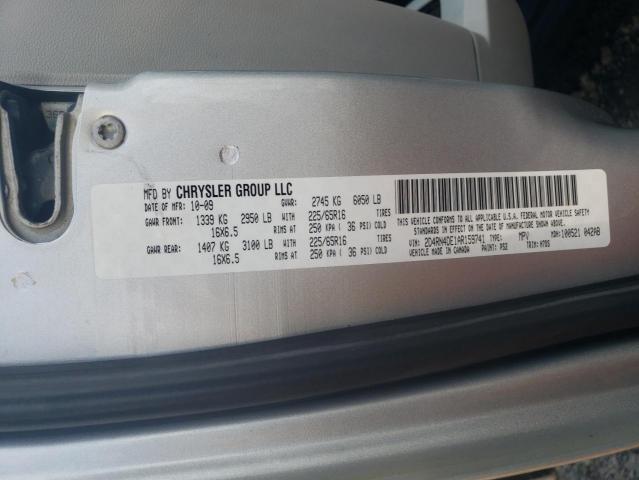 Photo 10 from auction – 2010 DODGE GRAND CARA with VIN 2D4RN4DE1AR159741