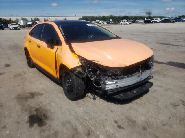 TOYOTA COROLLA LE 2020 with VIN 5YFEPRAE2LP089709 - Photo from auction