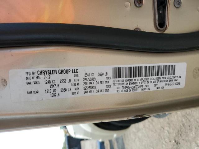 Photo 10 from auction – 2010 DODGE JOURNEY SX with VIN 3D4PH5FV5AT232074