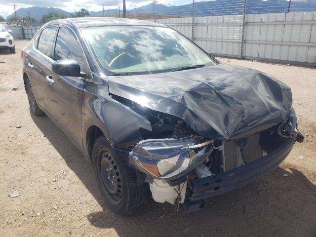 NISSAN SENTRA S 2017 with VIN 3N1AB7AP2HL714975 - Photo from auction