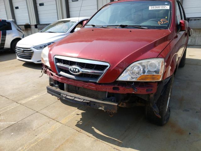 Photo 9 from auction – 2009 KIA SORENTO LX with VIN KNDJD736095895913