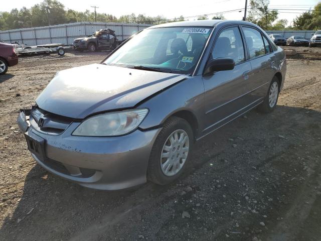 Photo 2 from auction – 2004 HONDA CIVIC LX with VIN 2HGES16504H555607