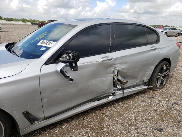 Photo 9 from auction – 2016 BMW 740 I with VIN WBA7E2C51GG738911