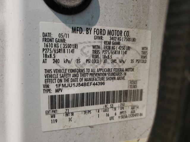 Photo 10 from auction – 2011 FORD EXPEDITION with VIN 1FMJU1J54BEF44396