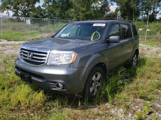 Photo 2 from auction – 2013 HONDA PILOT EXL with VIN 5FNYF3H61DB032040