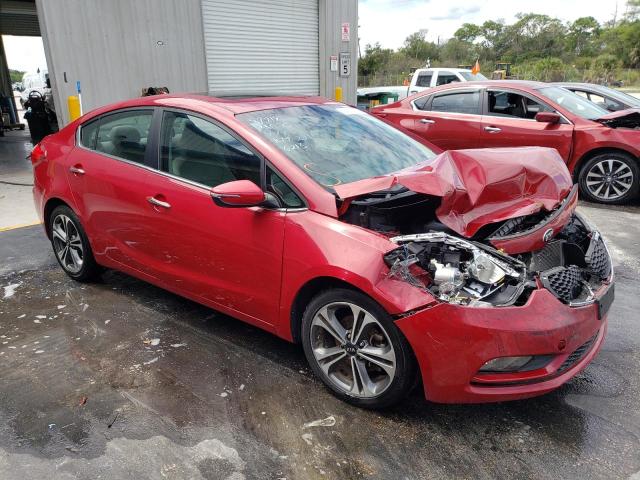 KIA FORTE EX 2014 with VIN KNAFZ4A87E5096213 - Photo from auction