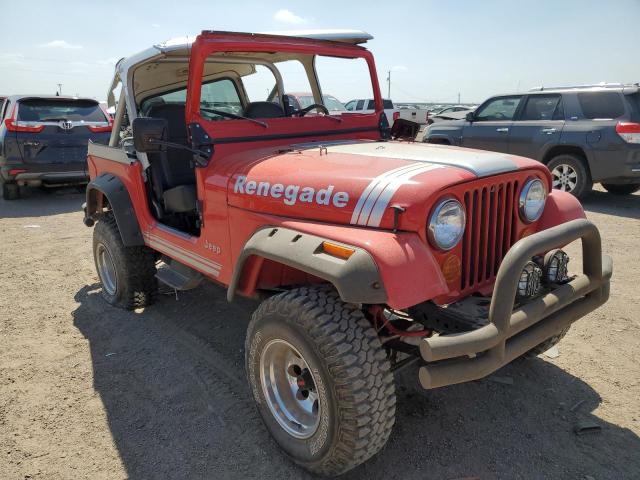 JEEP JEEP CJ7 1982 with VIN 1JCBM87A1CT053298 - Photo from auction