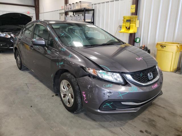Photo 1 from auction – 2015 HONDA CIVIC LX with VIN 19XFB2F54FE262395