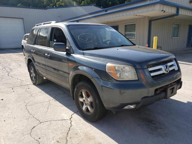 HONDA PILOT EX 2006 with VIN 5FNYF18546B021399 - Photo from auction