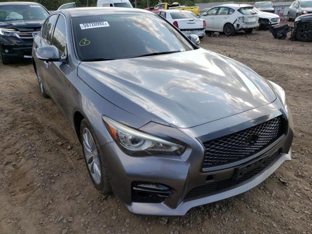 INFINITI Q50 BASE 2015 with VIN JN1BV7AR9FM398393 - Photo from auction