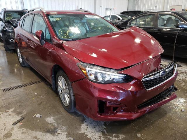 SUBARU IMPREZA PR 2017 with VIN 4S3GTAB64H3709988 - Photo from auction