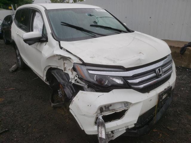 HONDA PILOT EX 2018 with VIN 5FNYF6H36JB069023 - Photo from auction