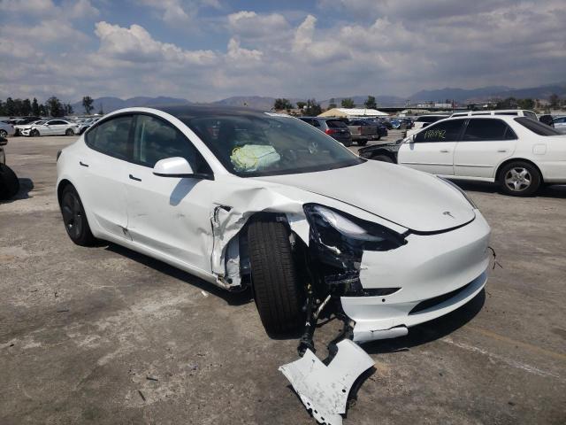TESLA MODEL 3 2022 with VIN 5YJ3E1EB7NF275744 - Photo from auction