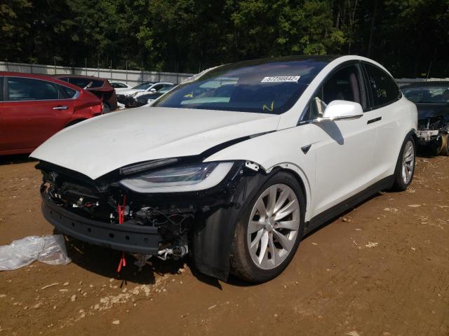 Photo 2 from auction – 2020 TESLA MODEL X with VIN 5YJXCDE26LF230994