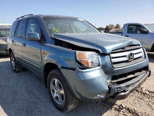 HONDA PILOT EXL 2008 with VIN 5FNYF18518B025882 - Photo from auction