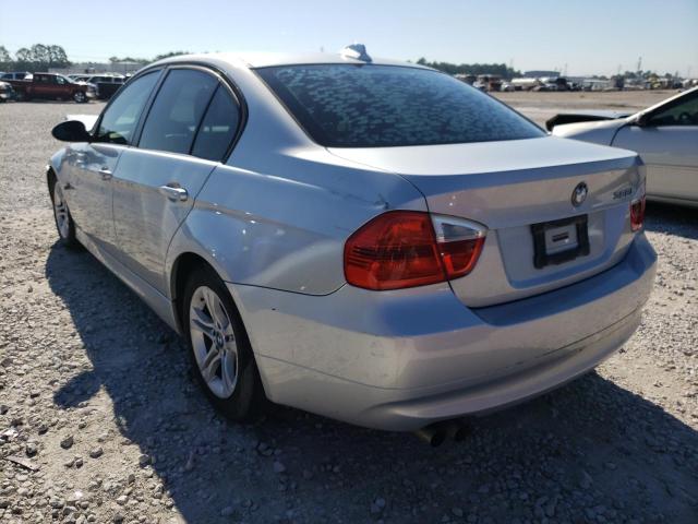 Photo 3 from auction – 2008 BMW 328 I with VIN WBAVA37538NL47114