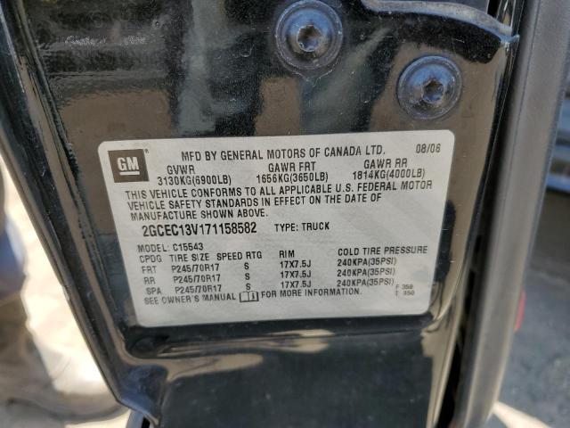 Photo 10 from auction – 2007 CHEVROLET SILVERADO with VIN 2GCEC13V171158582