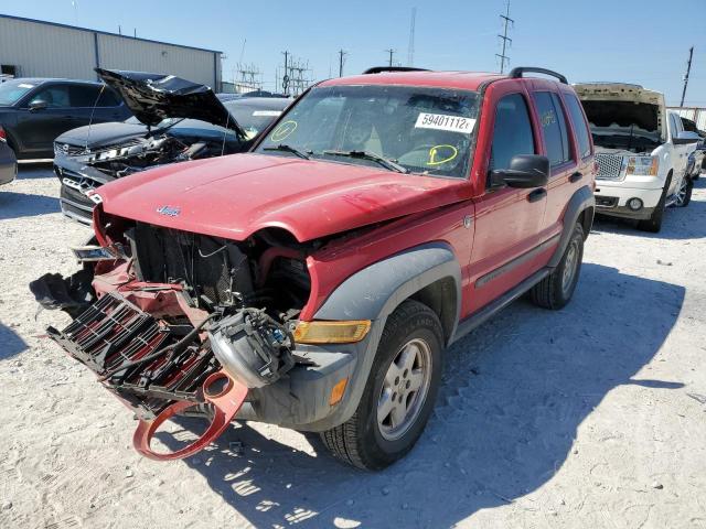 Photo 2 from auction – 2005 JEEP LIBERTY SP with VIN 1J4GL48K15W550258
