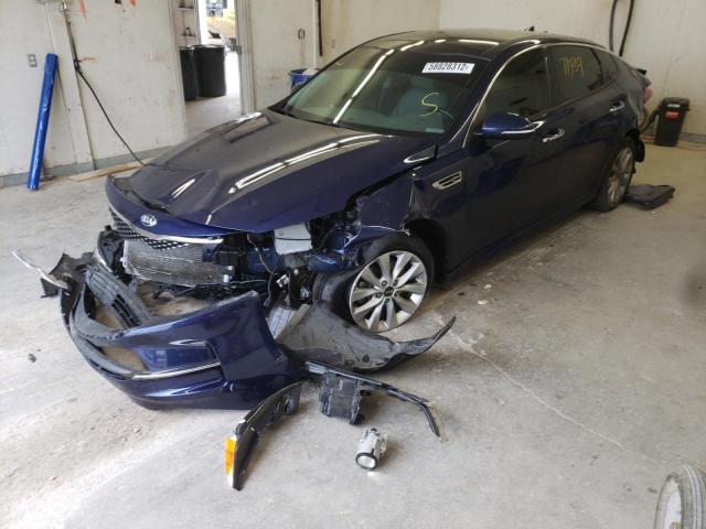 Photo 2 from auction – 2016 KIA OPTIMA EX with VIN 5XXGU4L35GG087936