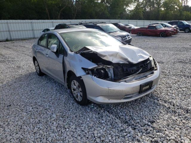HONDA CIVIC LX 2012 with VIN 19XFB2F53CE005577 - Photo from auction