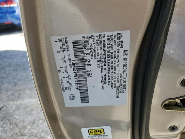Photo 10 from auction – 2000 LINCOLN TOWN CAR E with VIN 1LNHM81W8YY792304