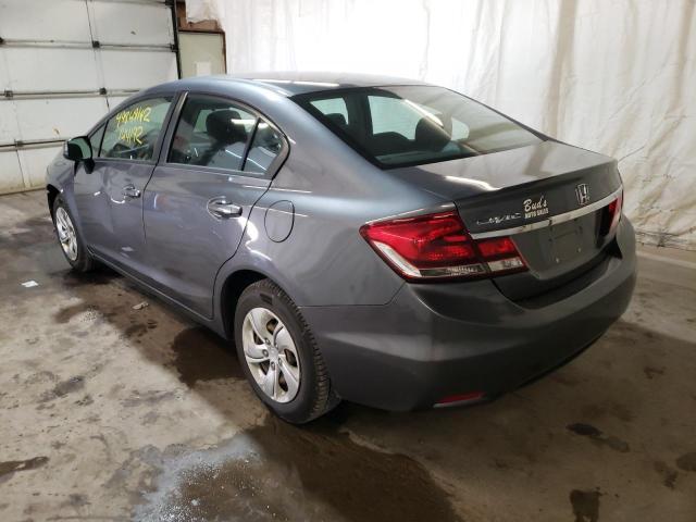 Photo 3 from auction – 2013 HONDA CIVIC LX with VIN 19XFB2F59DE219118