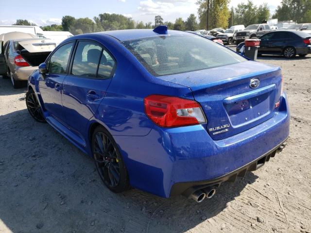 Photo 3 from auction – 2019 SUBARU WRX STI with VIN JF1VA2R68K9831031