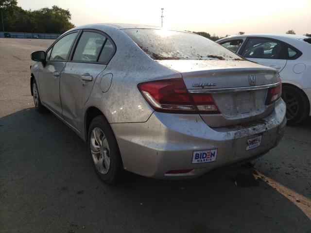 Photo 3 from auction – 2014 HONDA CIVIC LX with VIN 19XFB2F51EE239476