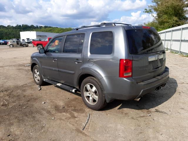 Photo 3 from auction – 2010 HONDA PILOT EXL with VIN 5FNYF4H60AB028952