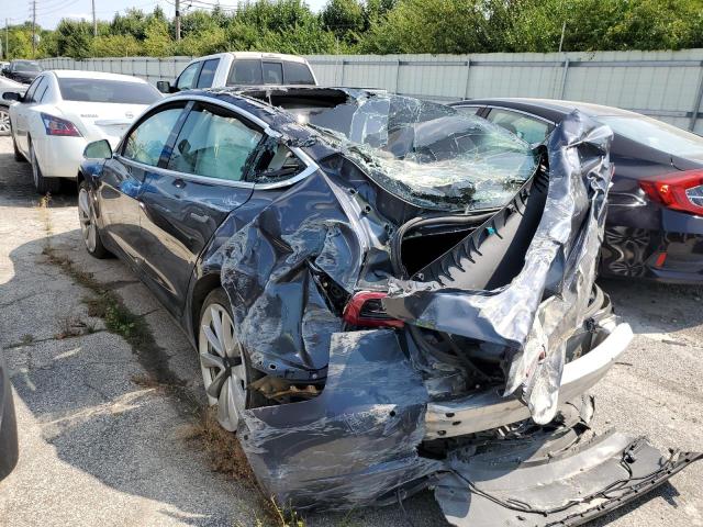 Photo 3 from auction – 2020 TESLA MODEL 3 with VIN 5YJ3E1EC2LF586701