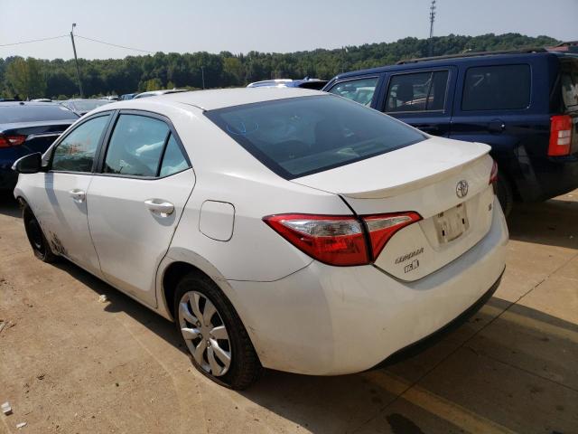 Photo 3 from auction – 2014 TOYOTA COROLLA L with VIN 5YFBURHE1EP133980