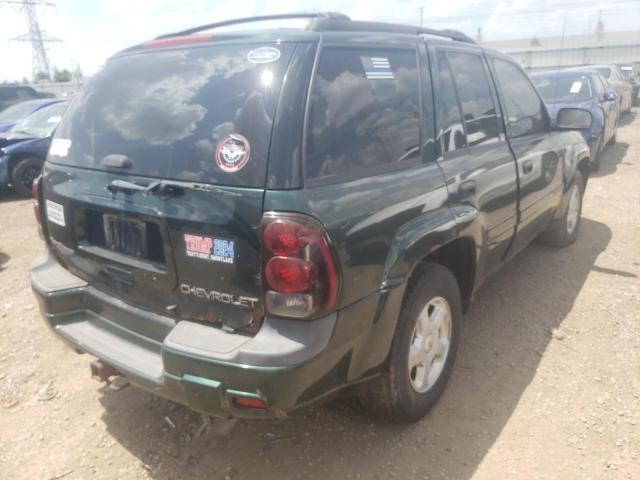 Photo 4 from auction – 2002 CHEVROLET TRAILBLAZE with VIN 1GNDT13S222321919