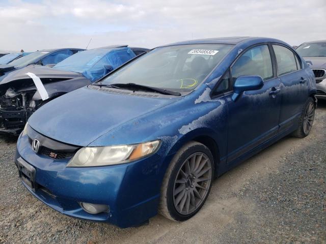 Photo 2 from auction – 2009 HONDA CIVIC SI with VIN 2HGFA555X9H708632