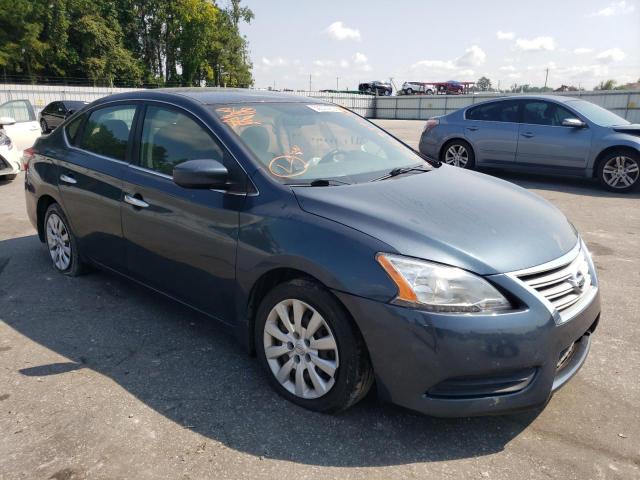 Photo 1 from auction – 2015 NISSAN SENTRA S with VIN 3N1AB7APXFL678367