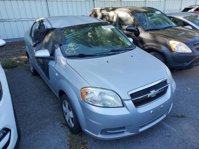 CHEVROLET AVEO BASE 2007 with VIN KL1TD56627B046722 - Photo from auction