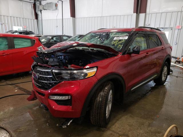Photo 2 from auction – 2020 FORD EXPLORER X with VIN 1FMSK8DH3LGC43102