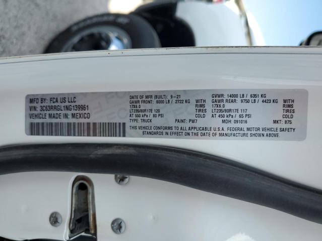 Photo 10 from auction – 2022 RAM 3500 TRADE with VIN 3C63RRGL1NG139961