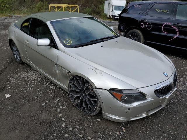 BMW 650 I 2007 with VIN WBAEK13547CN83403 - Photo from auction
