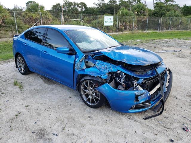 DODGE DART SXT 2015 with VIN 1C3CDFBB2FD205652 - Photo from auction