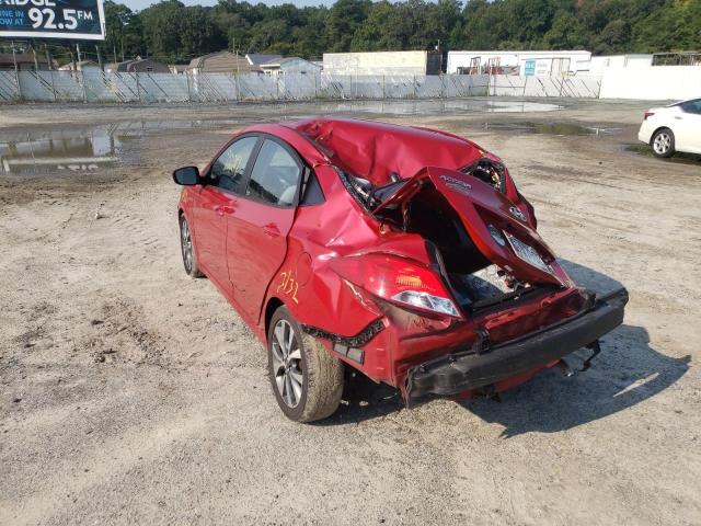 Photo 3 from auction – 2017 HYUNDAI ACCENT SE with VIN KMHCT4AE0HU345549