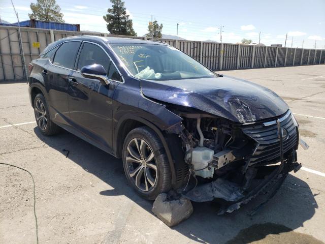 LEXUS RX 350 BAS 2017 with VIN 2T2ZZMCA8HC037478 - Photo from auction