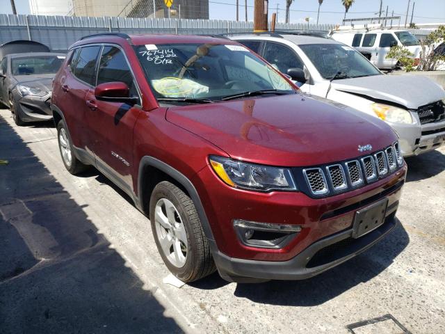 JEEP COMPASS LA 2021 with VIN 3C4NJCBB1MT518209 - Photo from auction